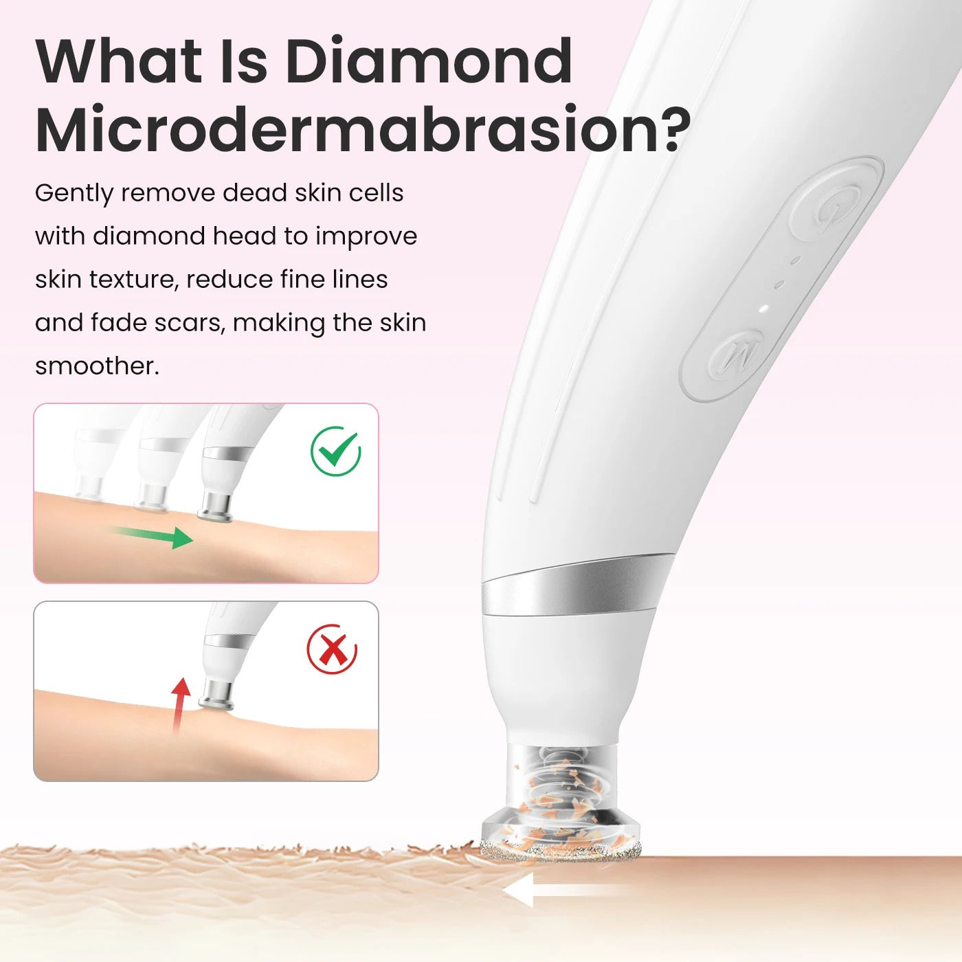 Diamond Microdermabrasion Device